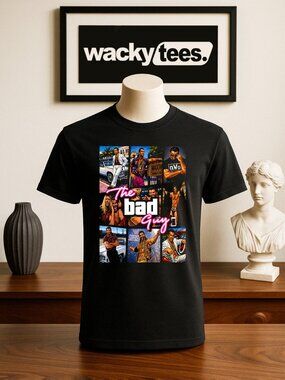 The Bad Guy Razor Ramon Gaming Style Funny Graphic Tee Shirt